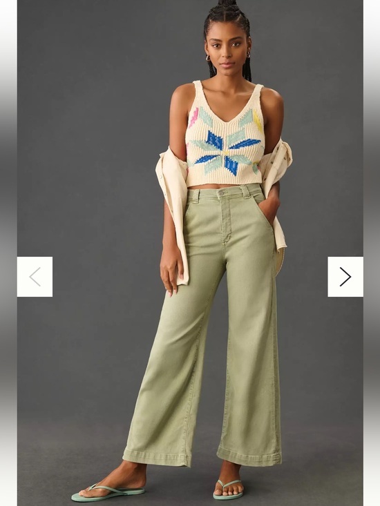 Joe's Jeans Denim - Joe's Jeans The Lucia High-Rise Wide-Leg Jeans